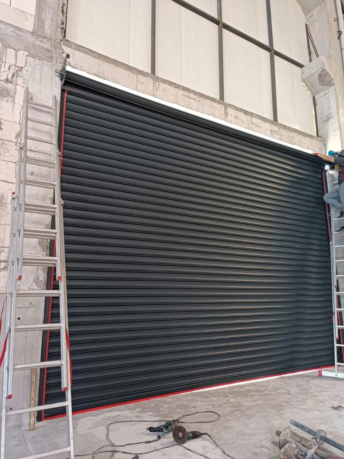 120'lik çelik kepenk uygulaması 10