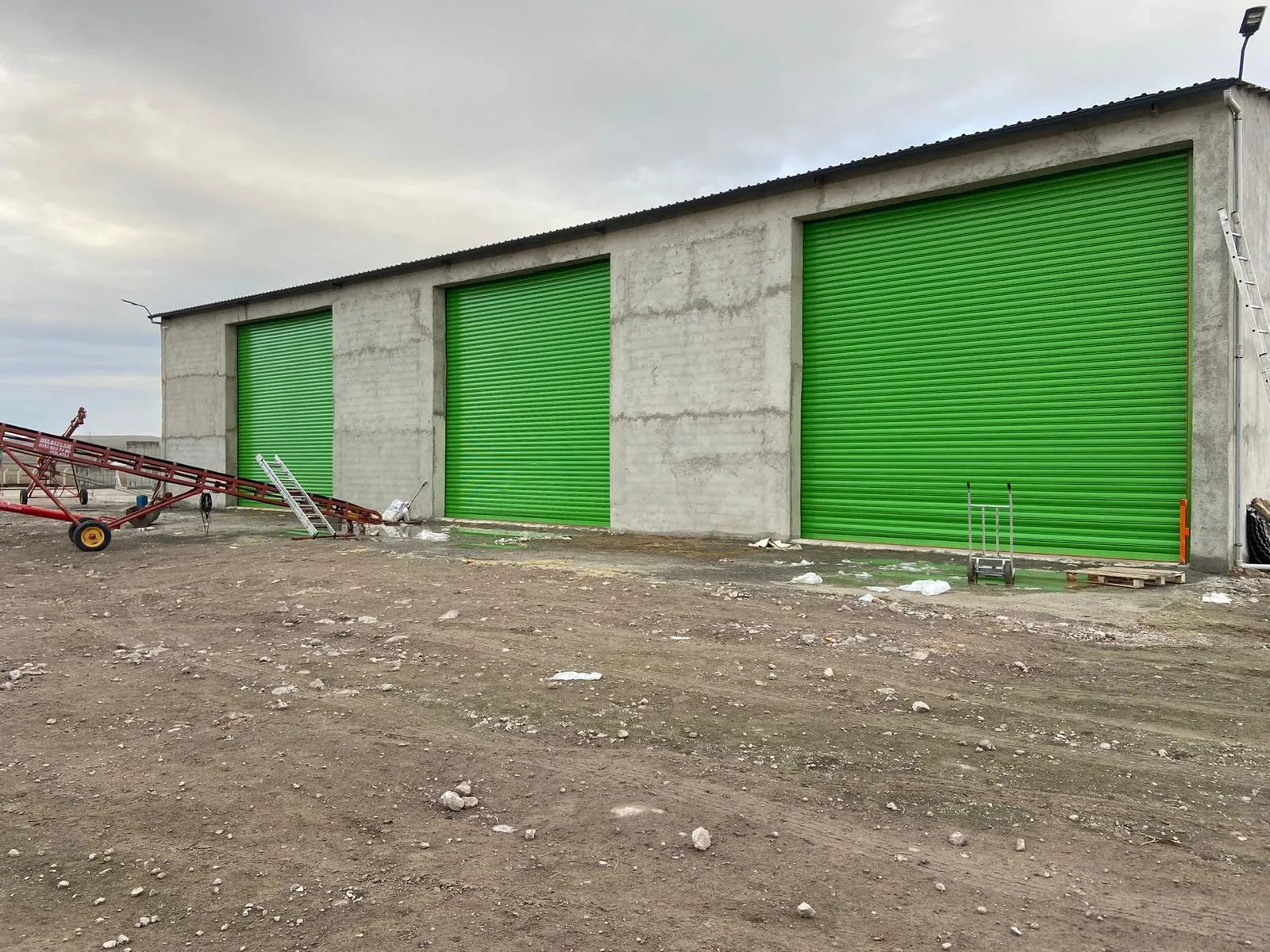 120'lik çelik kepenk uygulaması 9